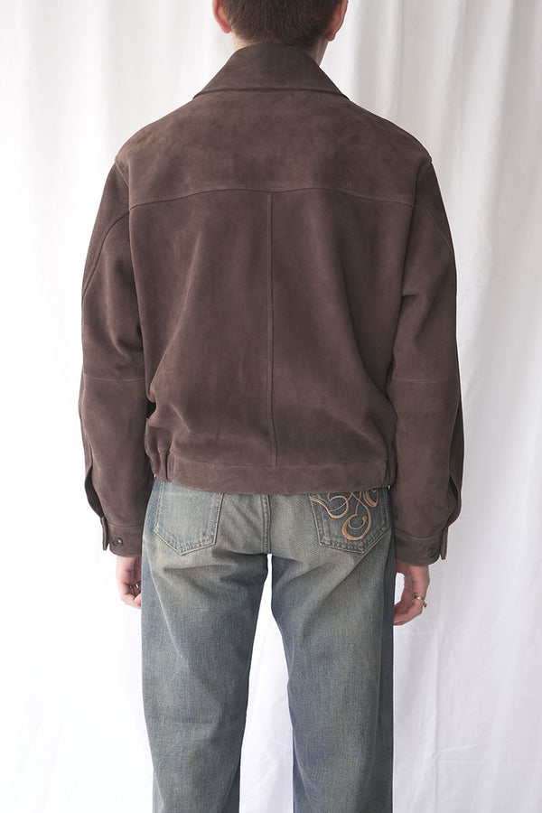 FLIGHT JACKET GOAT SUEDE / MOCHA [神戸店]