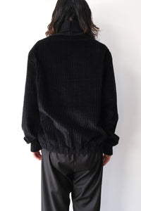 S17 NO.325 CORDUROY RIB PULLOVER / BLACK [金沢店]