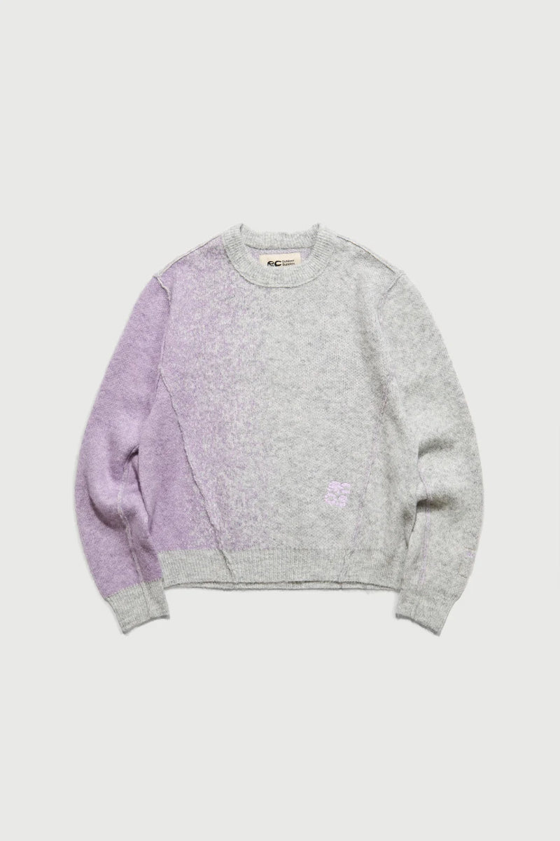 SEQUOIA KNIT SWEATER / ASH/LAVENDER