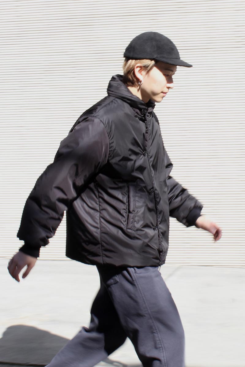LOFT J PRIMALOFT FILLED JACKET / BLACK