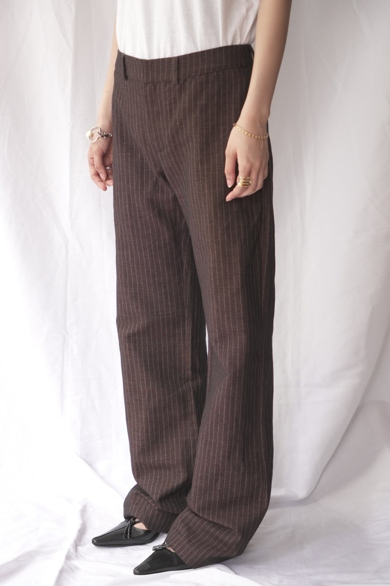 NOLO TROUSERS / BROWN
