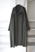 Load image into Gallery viewer, S17 NO.65 HEAVY WOOL OVERSIZED COAT / GREEN [金沢店]