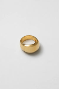 VENTI RING / 14K GOLD PLATED BRONZE