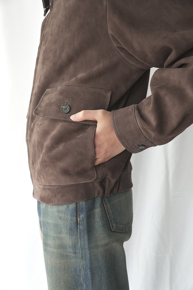 FLIGHT JACKET GOAT SUEDE / MOCHA [神戸店]