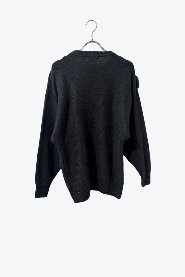 CARDUCA | 90'S DESIGN SILK BLEND KNIT SWEATER [USED]