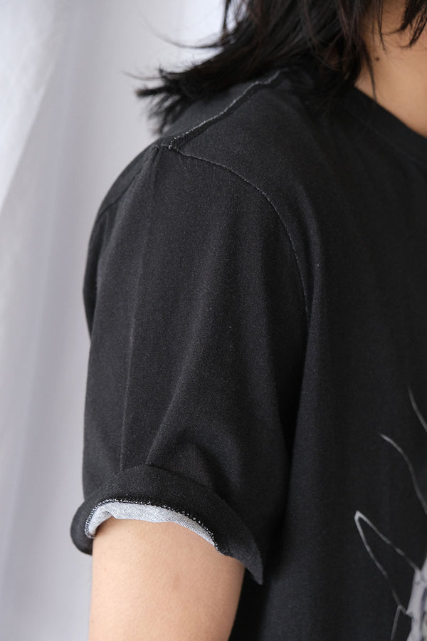 NEW BOX T-SHIRT / CYBERNETIC ANGEL PRINT