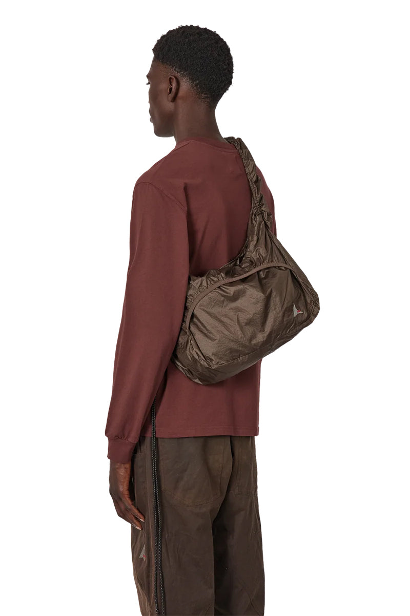 LAKI SMALL PACKABLE KNOT BAG / TAUPE BROWN