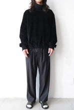 画像をギャラリービューアに読み込む, S17 NO.288 FINE WOOL DRAWSTRING TROUSERS / BLACK HERRINGBONE [金沢店]