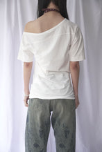 画像をギャラリービューアに読み込む, SLANT T-SHIRT / CYBERNETIC ANGEL PRINT