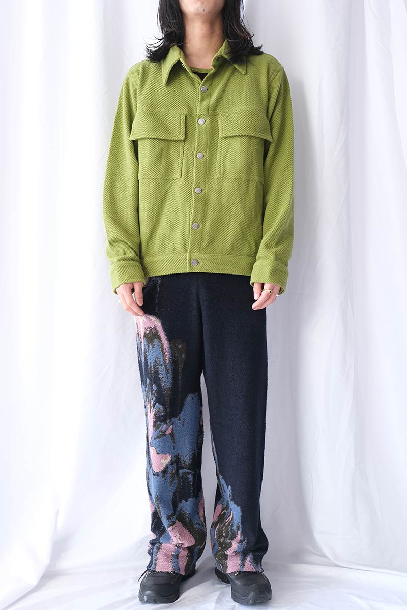 FORGE BUTTON JACKET / GRASS