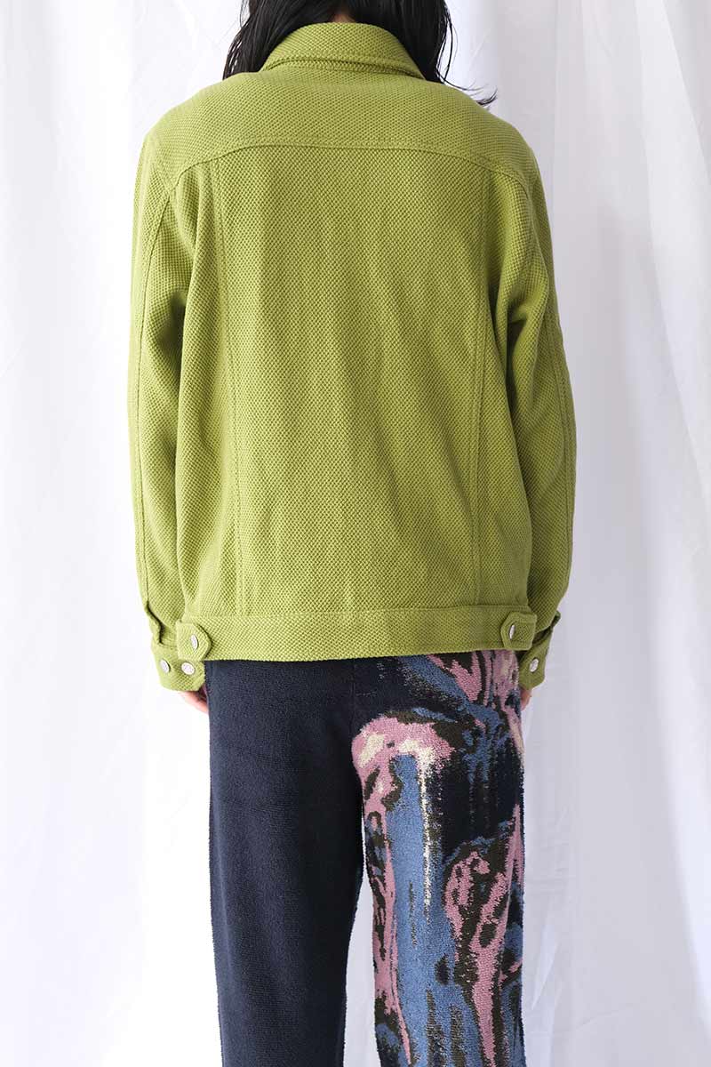 FORGE BUTTON JACKET / GRASS