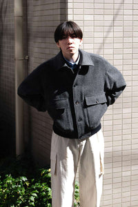 FLIGHT JACKET TWEED  HERRINGBONE / HERRINGBONE [神戸店]