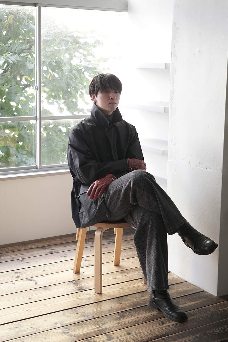 FISHING JACKET WAXED COTTON / BLACK [Kobe store]