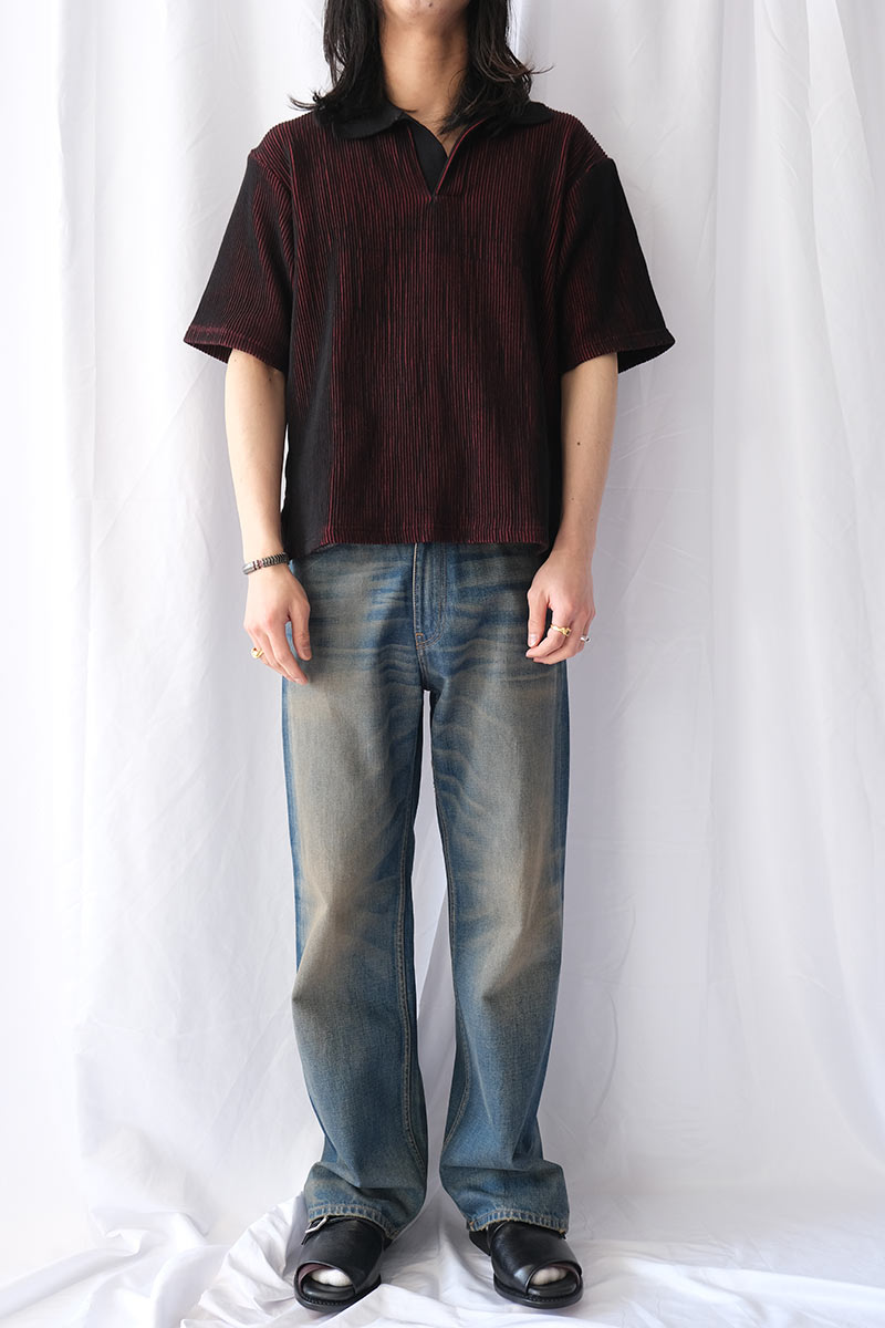 RIBCREST POLO SHIRT / AMBER