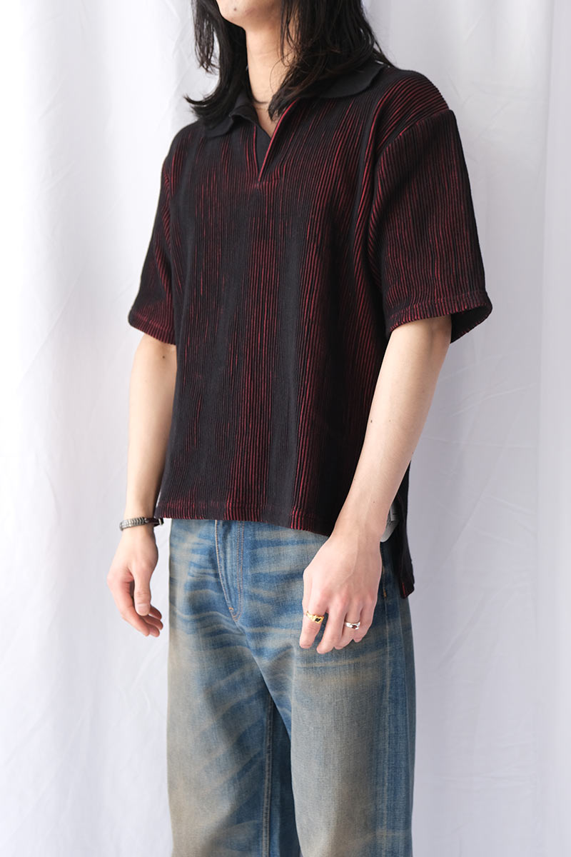 RIBCREST POLO SHIRT / AMBER