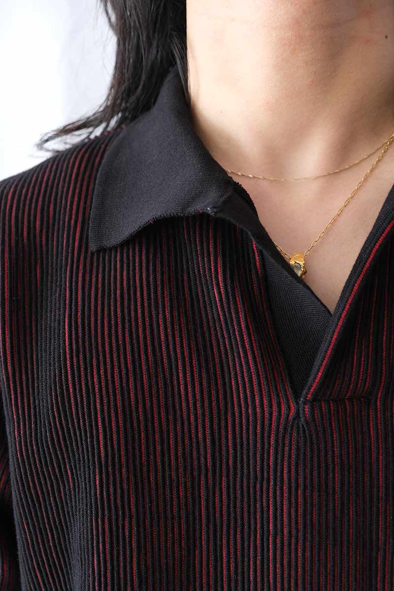 RIBCREST POLO SHIRT / AMBER