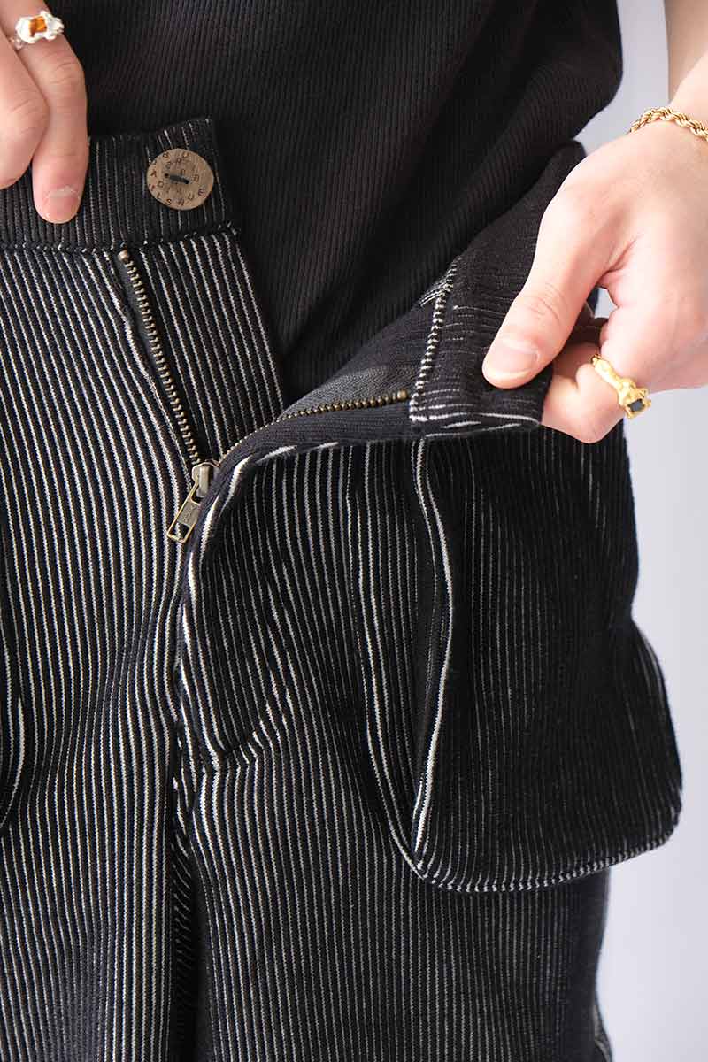 OTTOWIDE PANTS / ASH BLACK
