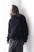 画像をギャラリービューアに読み込む, S17 NO.325 CORDUROY RIB PULLOVER / BLACK [金沢店]