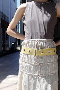 GILDA BELT / PASTEL YELLOW