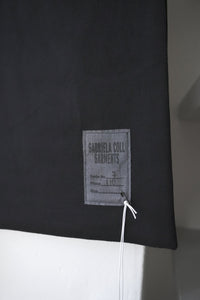 S17 NO.110 HEAVY WOOL PADDED POCKET SCARF / BLACK [金沢店]