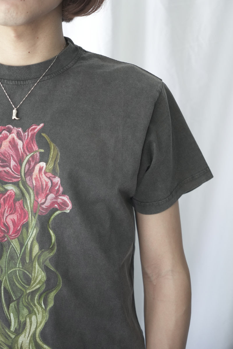 FADED TULIP T-SHIRT / GREY
