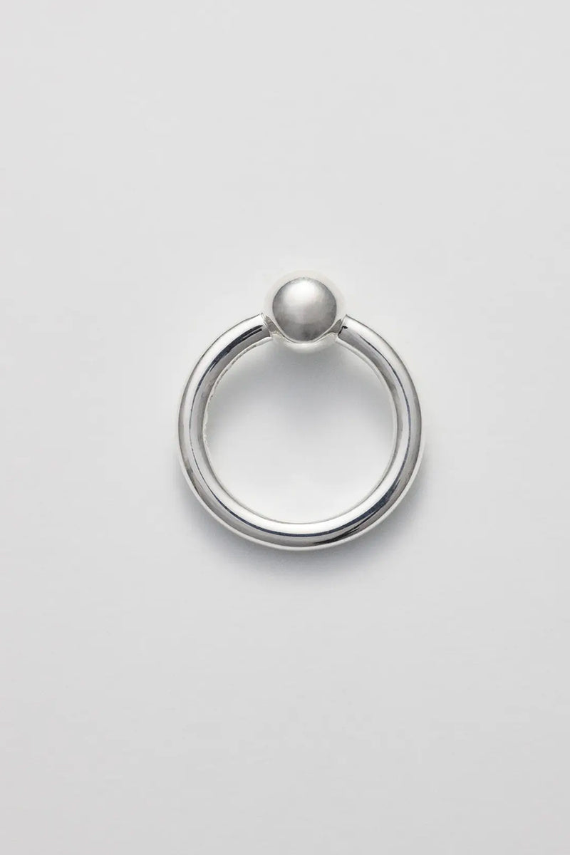 PEARL RING ONE / 폴리시드 실버