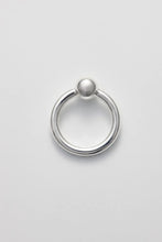 Load image into Gallery viewer, PEARL RING ONE / POLISHED SILVER