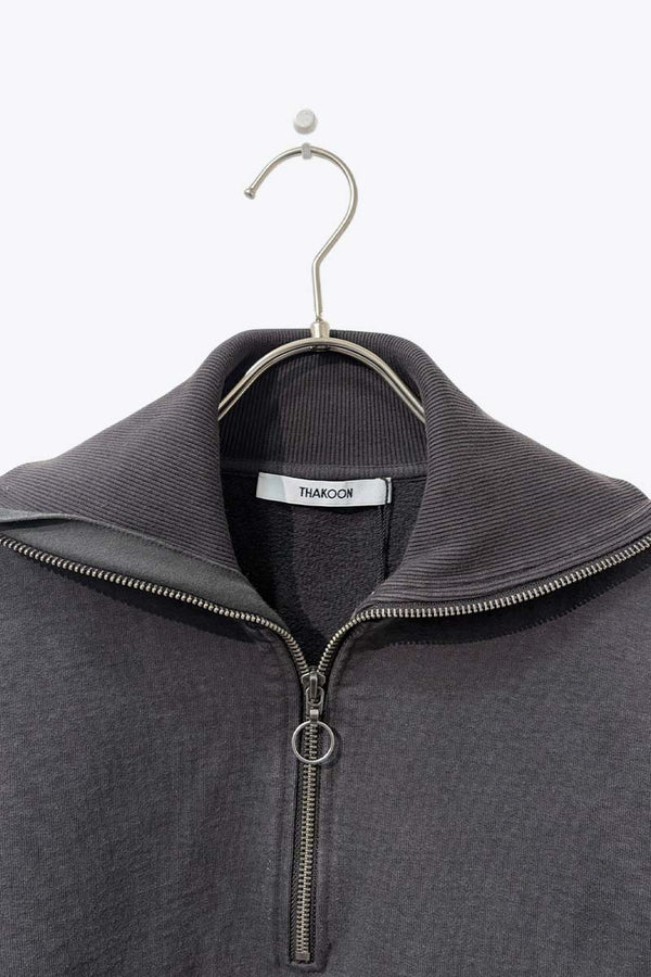 THAKOON | HALF-ZIP SWEATSHIRT [NEW OLD STOCK/DEADSTOCK]
