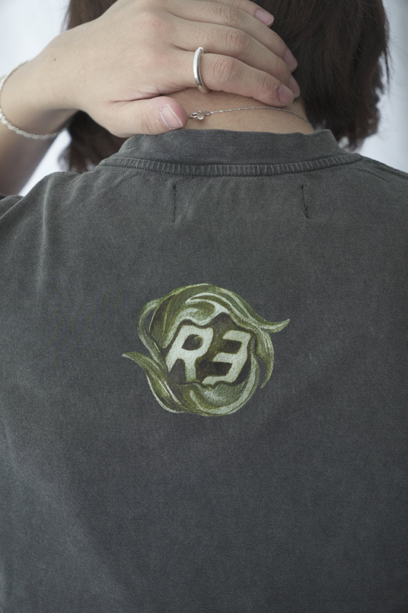 FADED TULIP T-SHIRT / GREY