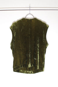 JIL SANDER+ | VELOUR VEST [USED]