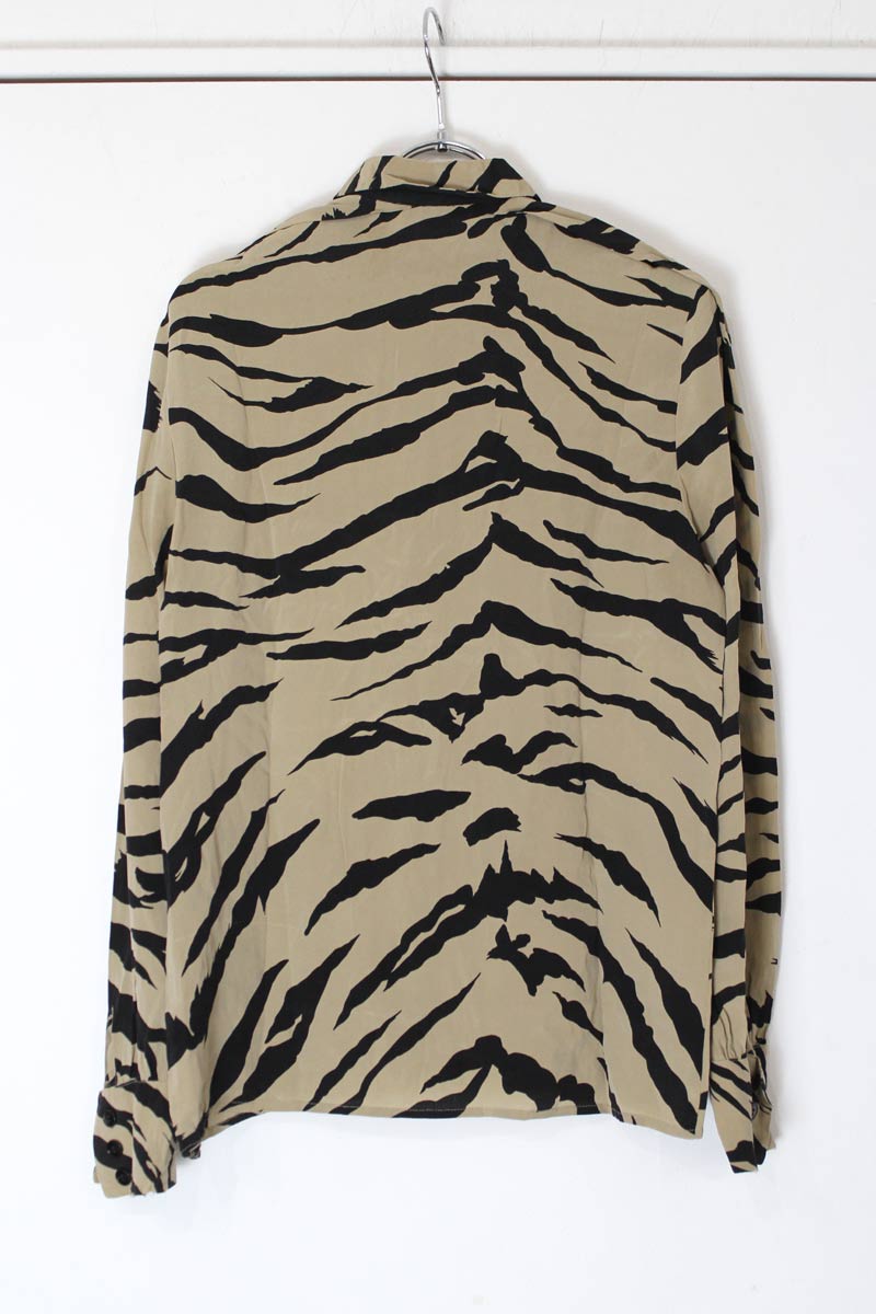 ALBERT NIPON | 90'S L/S SILK SHIRT [USED]