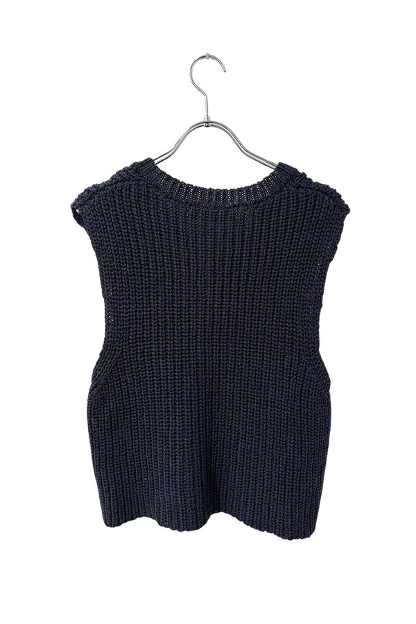 OUR LEGACY | MADE IN PORTUGAL COTTON KNIT VEST [USED]