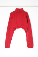 Load image into Gallery viewer, POLO JEANS CO. | Y2K EARLY 00&#39;S HALF ZIP COTTON KNIT SWEATER [USED]