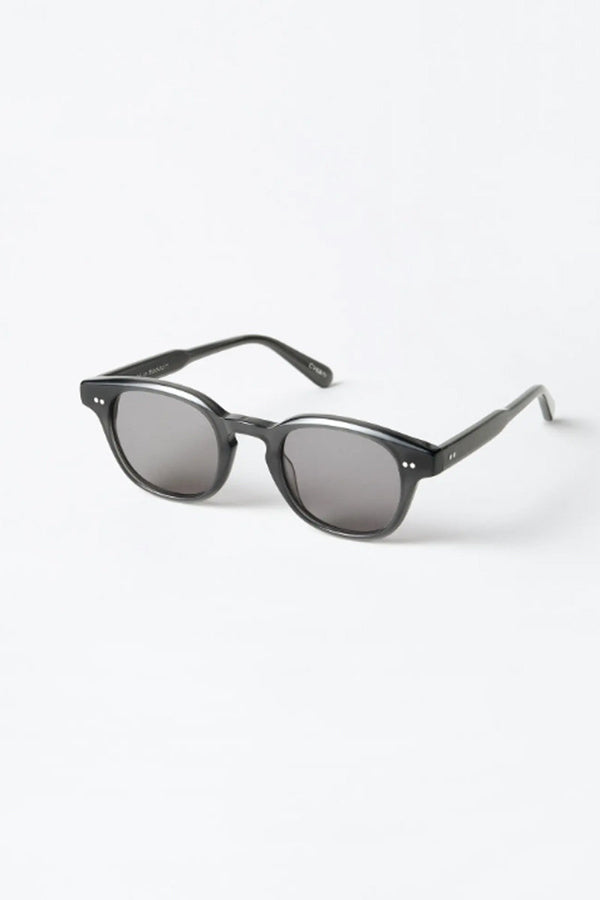 01M ROUND SUNGLASSES / DARK GRAY