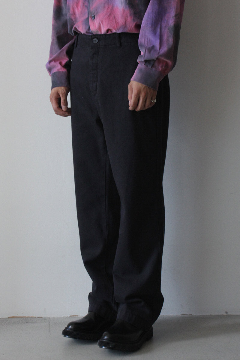 VAN TROUSERS / WASHED BLACK [40% 할인]