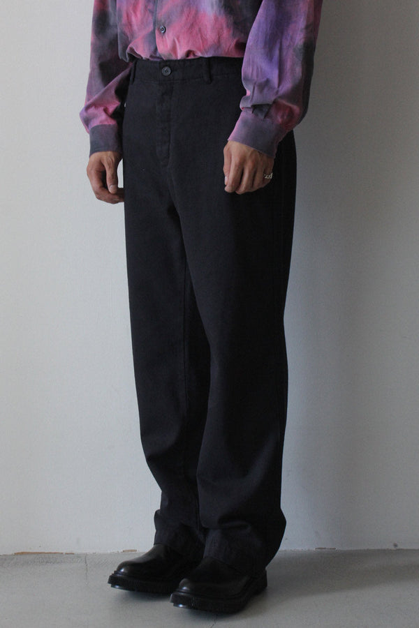 VAN TROUSERS / WASHED BLACK [40% 할인]