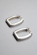 Load image into Gallery viewer, 925 SILVER EARRINGS w/14K POSTS / SILVER/GOLD