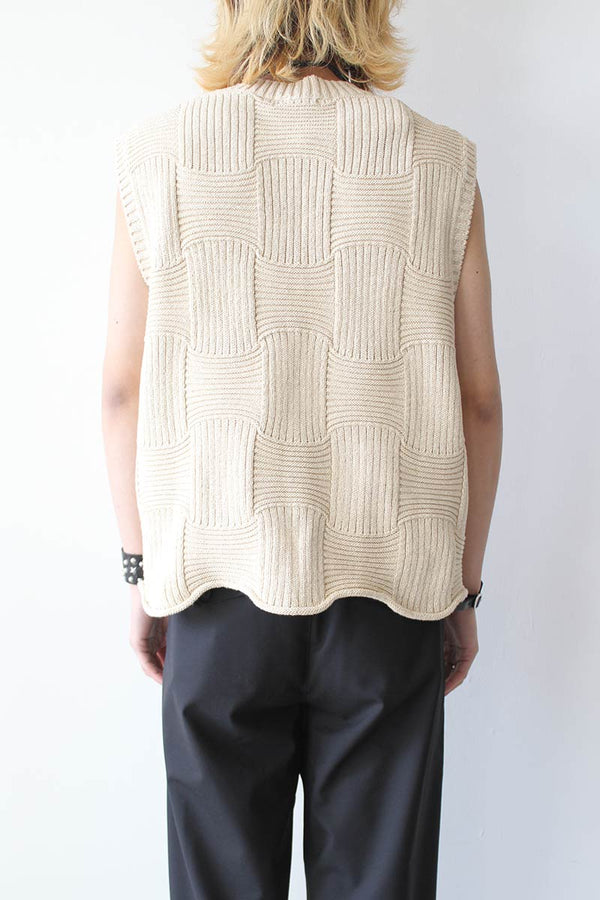 TRAP VEST / OFFWHITE [50%OFF]