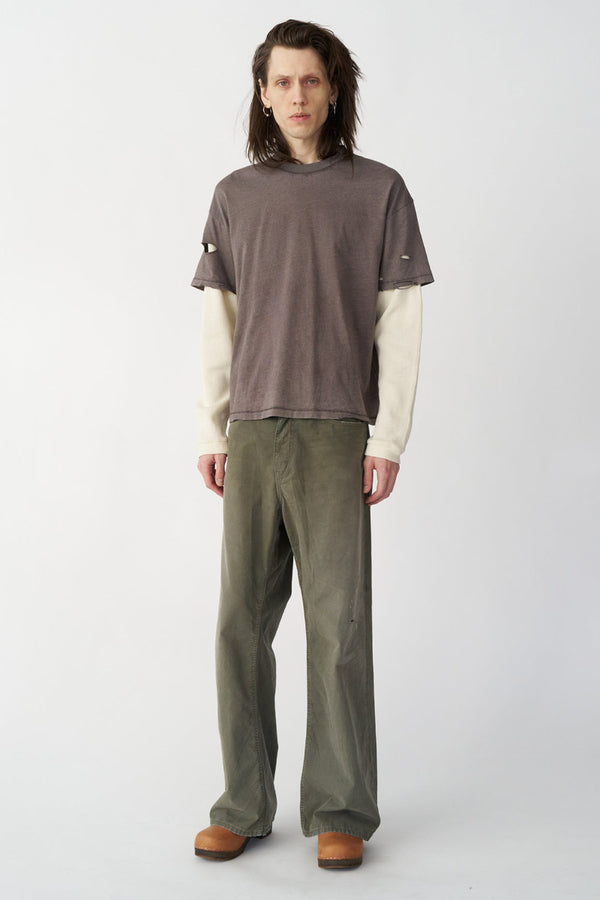 LAYER BOX TEE / HICKORY [26AW入荷予定]
