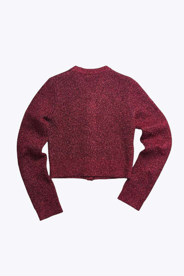 GANNI | GLITTER KNIT CARDIGAN [USED]