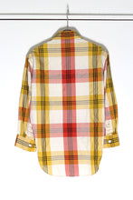 Load image into Gallery viewer, NO BRAND | 90&#39;S L/S CHECK APRON SHIRT [USED]