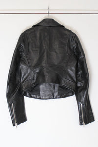 T BY ALEXANDER WANG | DOUBLE LEATHER JACKET [USED]