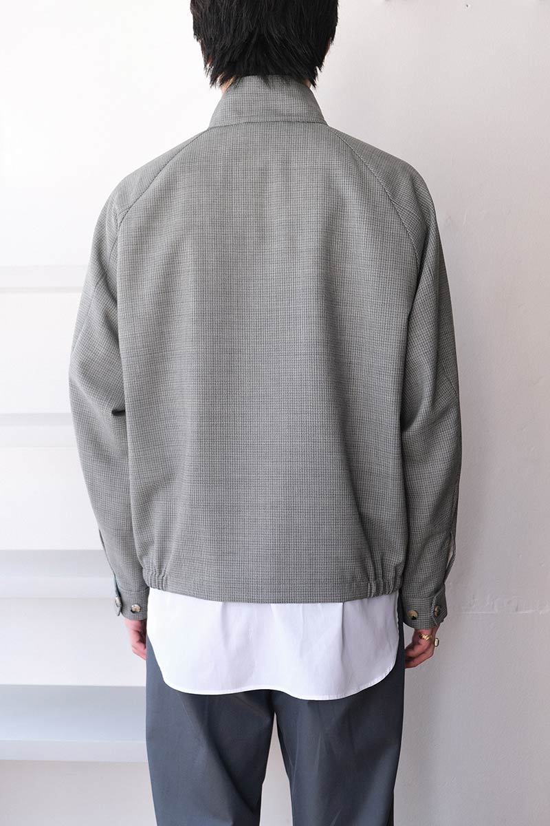 HARRINGTON DOMEUIL TONIK WOOL / MICRO CHECK