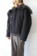 Load image into Gallery viewer, DULUTH JACKET / CLASSIC BLACK STAMPED WOOL