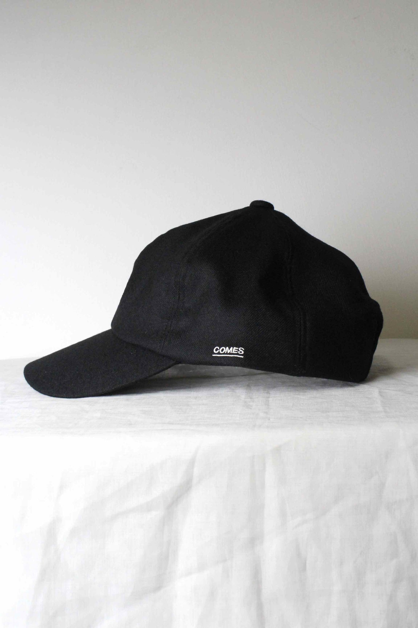 COMESANDGOES | BEASTIE BOYS CAP1 / BLACK ウールロゴキャップ – STOCK