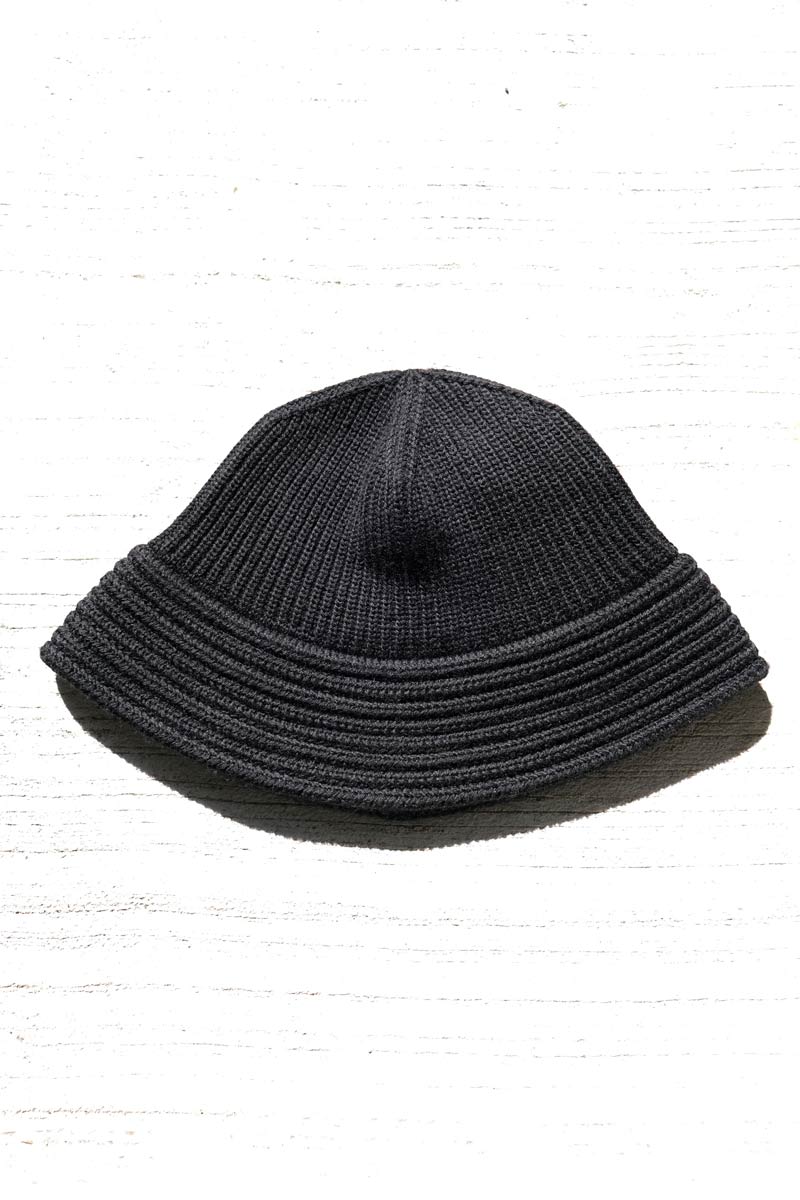 WASHABLE BALLOON HAT / BLACK [26AW入荷予定]