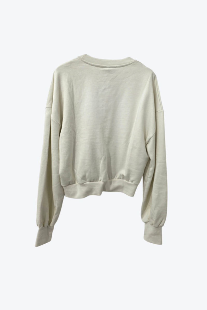 GANNI | MADE IN PORTUGAL CROPPED SWEATSHIRT [USED]