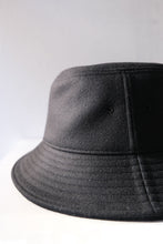 Load image into Gallery viewer, WATERPLOOF MELTON HAT / BLACK