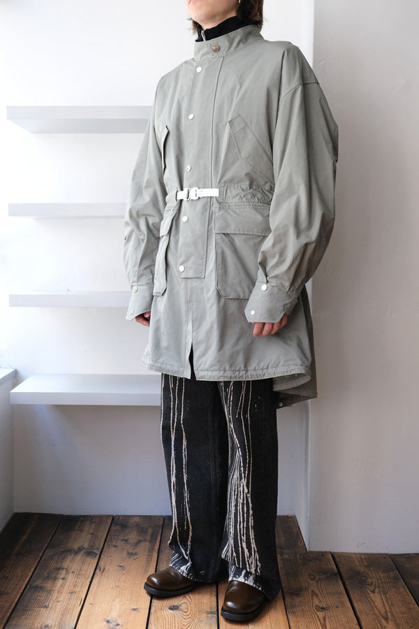 MICROFIBER TWILL MODS COAT .10 / ICE GREEN [30%OFF]