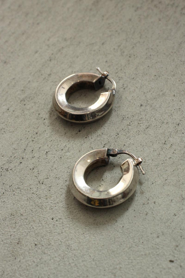 MADE IN ITALY 925 SILVER EARRINGS / SILVER